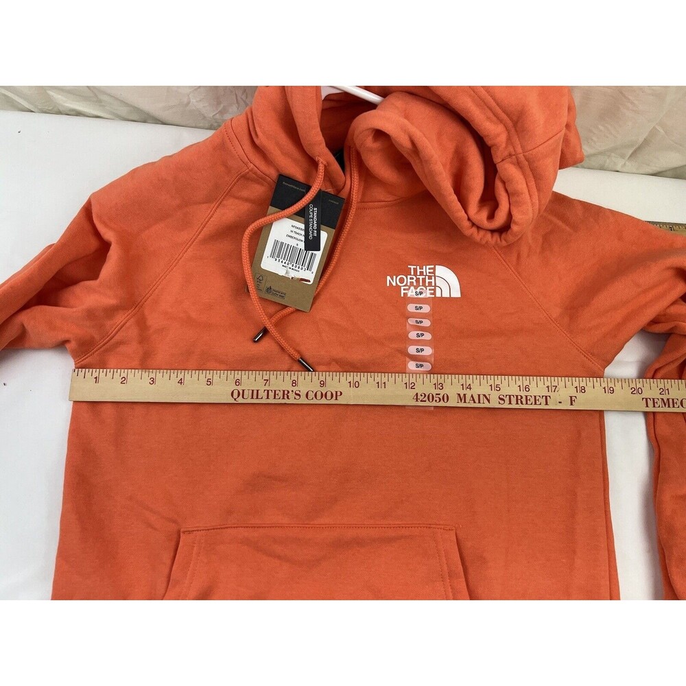 The North Face Women's Throwback Tback Hoodie Emberglow Orange Size Small - Picture 4 of 5